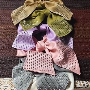No Boundaries Pastel Textured Hair Bows Set